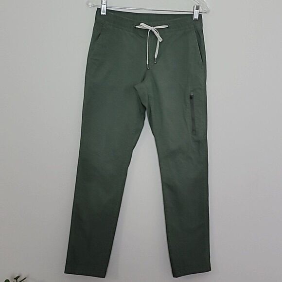Vuori Pants - Vuori Green ripstop womens pant Sz XS